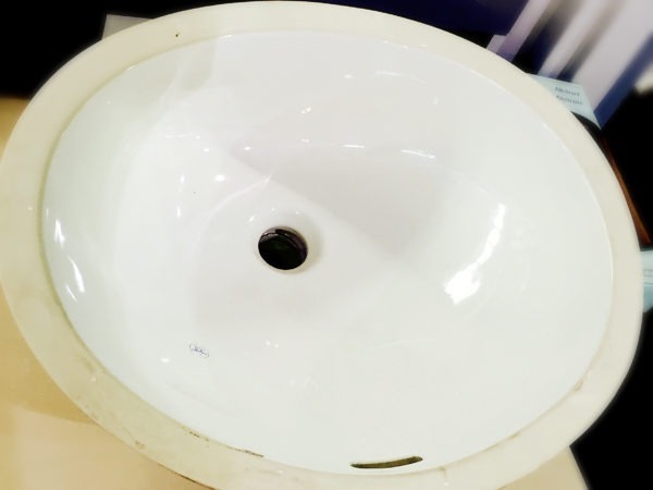 oval ceramic bathroom sink 20 x 17